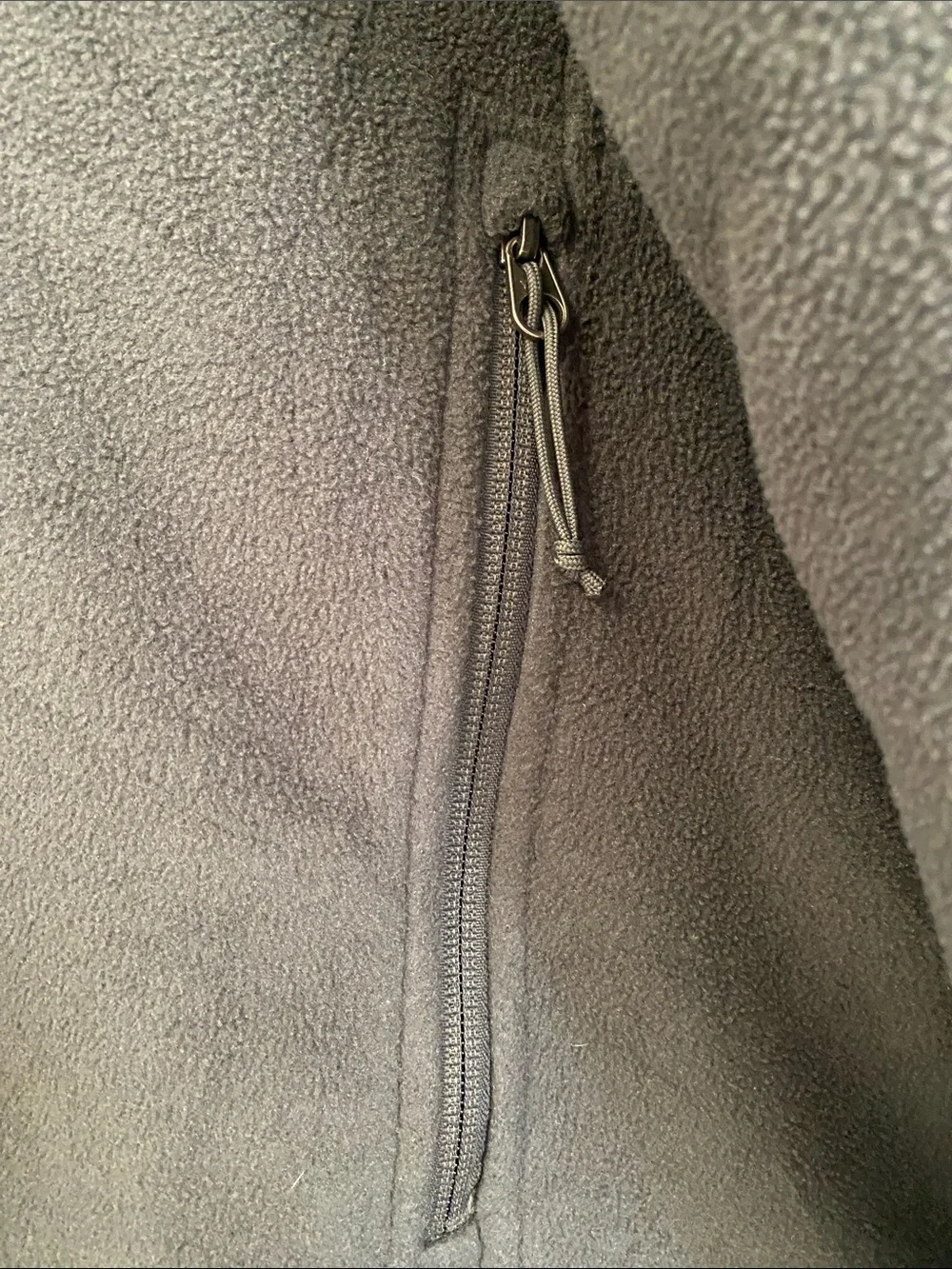 The North Face Gray Lightweight Full-Zip Fleece Jacket